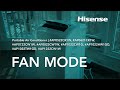 Hisense Portable Air Conditioner | Using Fan Mode