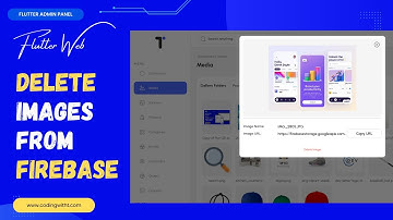 Delete Images from Firebase Storage and Firestore | Flutter Web eCommerce Admin Panel Tutorial