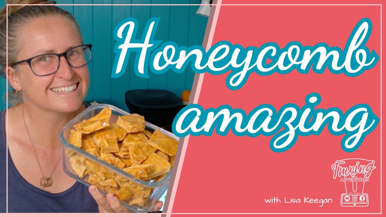 Honeycomb made easy and simply with the Thermopmix ready for Easter treats