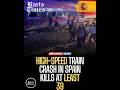 High-speed train crash in Spain kills at least 39