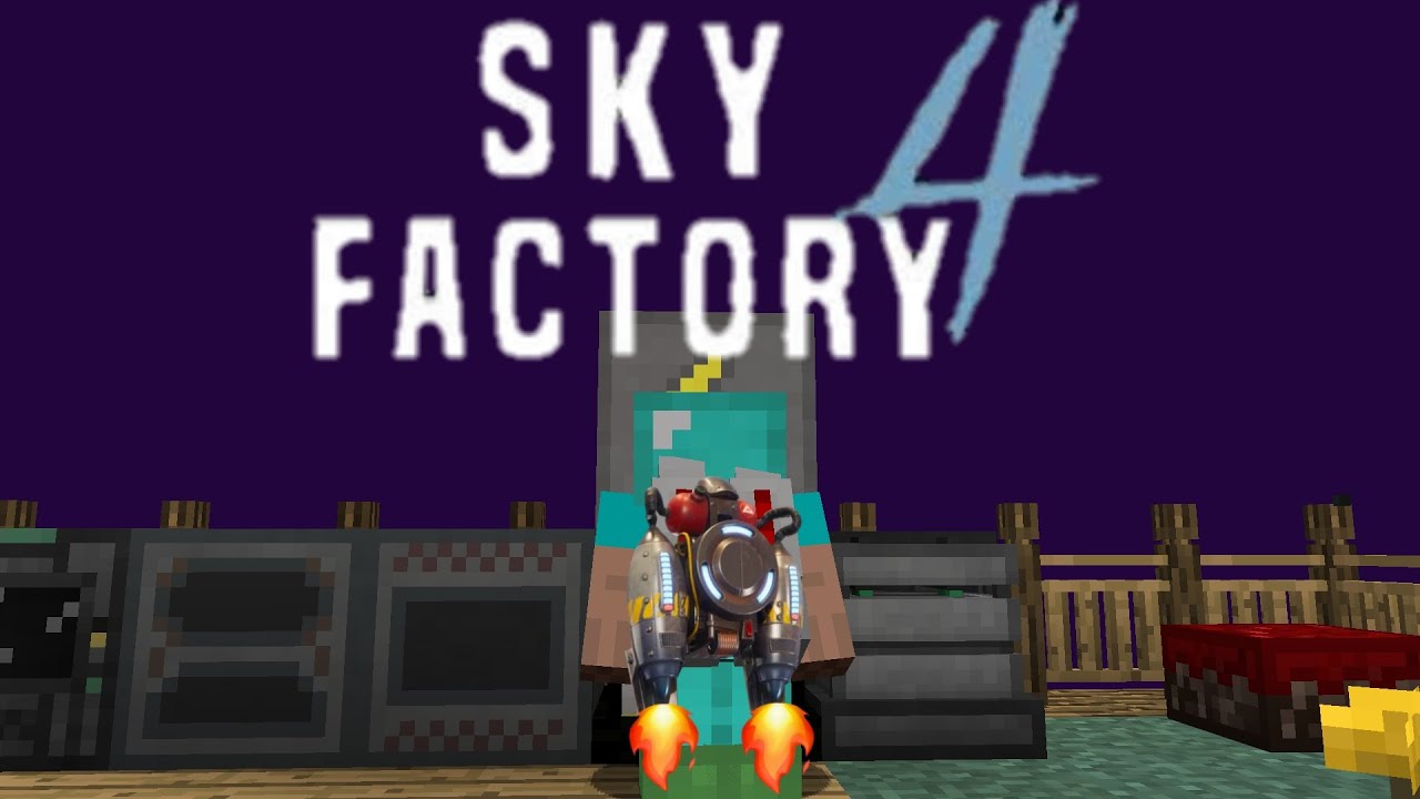JETPACK - SKY FACTORY 4 - YouTube