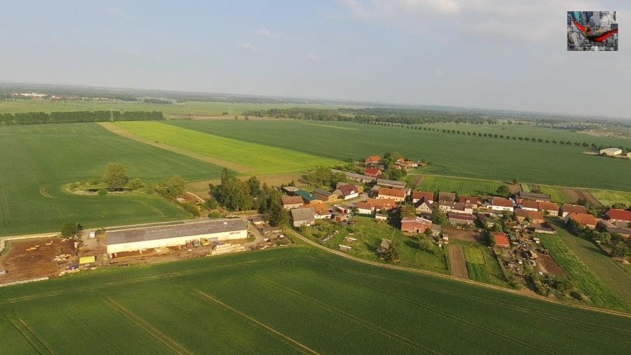 Luftaufnahme von Bergholz (Landkreis VorpommernGreifswald) in