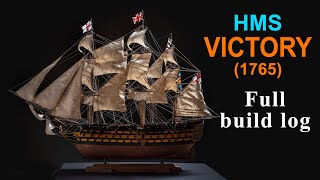 One of the most popular ship models  HMS VICTORY (1765) in scale 1:84