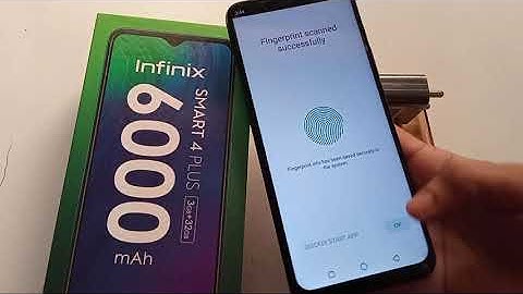 how to set fingerprint lock in infinix smart 4 plus, fingerprint lock set kaise karen
