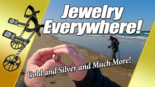 Beach Rarely Detected is Full of Jewelry... Gold, Silver and More! #DiggenSundays