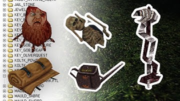 UNUSED ITEMS In Arx Fatalis - Exploring DATA.pak