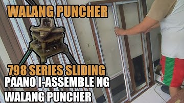 HOW TO ASSEMBLE 798 SERIES SLIDING MANUALLY | GONJOE