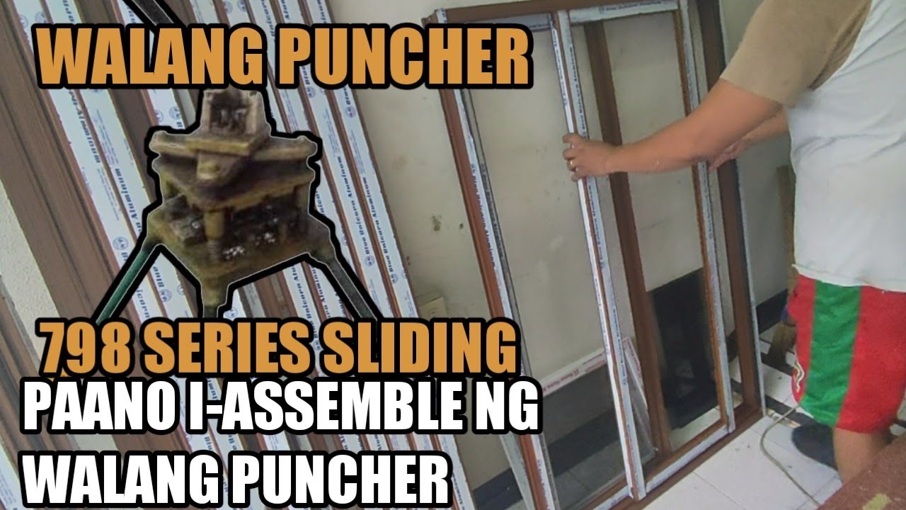 HOW TO ASSEMBLE 798 SERIES SLIDING MANUALLY | GONJOE