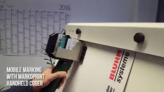 Mobile Marking with MARKOPRINT Handheld Coder