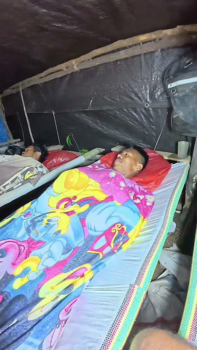 Evening at the gold mining camp