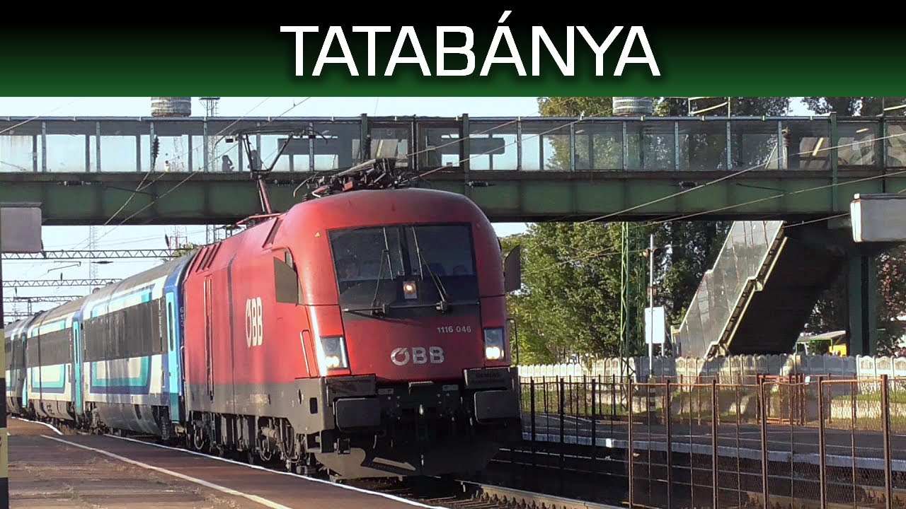 Nem várt kocsikkal jött a LISZT FERENC EuroCity | Vonatok Tatabányán 2022