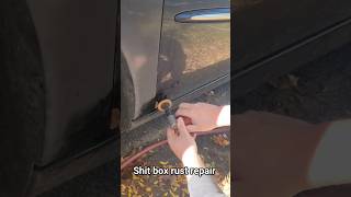 how to keep rust from getting worse over the winter. #rustoleum #rustrepair