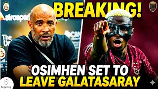 Super eagles coach Eric Chelle drops bombshell Update on Osimhen Transfer Situation (Next Club) 