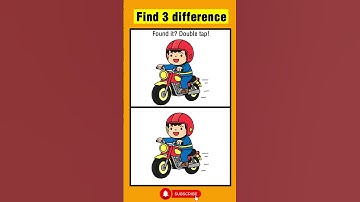 Find the 5 Differences in 20 Seconds | Impossible Visual Game for 99% 🔴