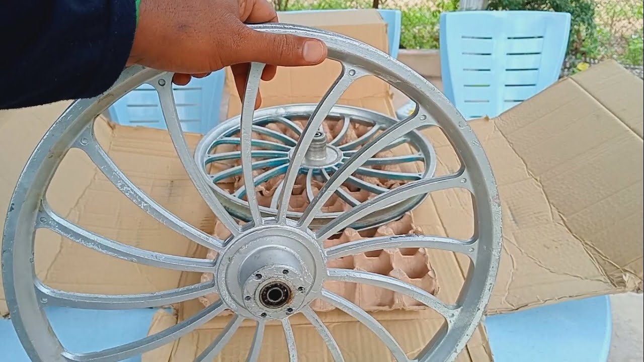 Unboxed Rim Unboxing rim 16 batang king fan basikal lajak - YouTube