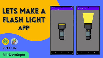 Flash light application in Android studio | Kotlin