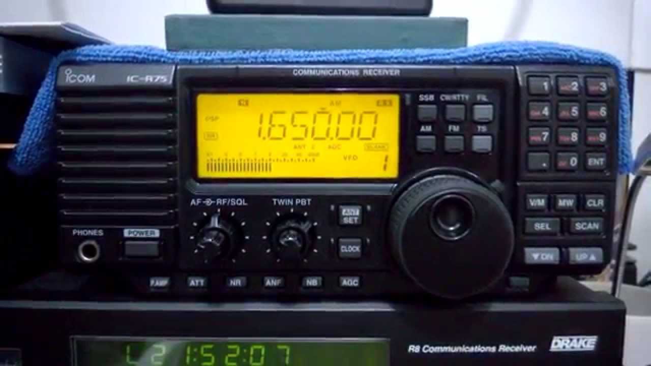 ICOM IC-R75 Versão Especial