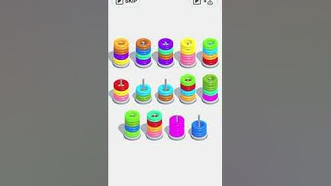 (SOLVED) LEVEL 377 - COLOR HOOP STACK