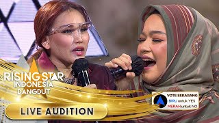 Wike New Siti Nurhaliza Sukses Bawakan [Sabda Cinta]  | Live Audition | Rising Star Indonesia Dangdu