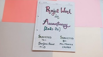 project file of accounts class 11 || project on source documents for class 11 | DIY artist