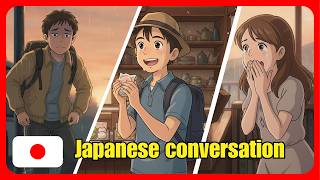 A Night in Japan: Trains, Izakaya & Real Conversations 🍺 | Understand Japanese Instantly screenshot 2