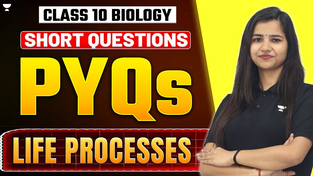 Life processes - Previous Year Short Questions | Class 10th Biology ...