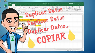 Excel - COPIAR DATOS es DUPLICAR