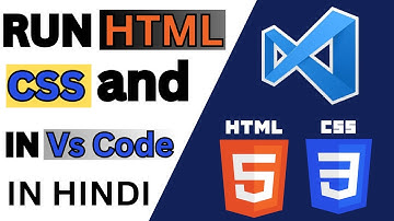 Visual Studio Code setup for HTML CSS in hindi | 2024
