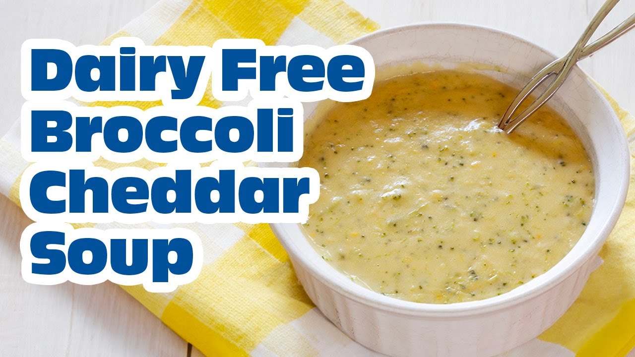 Dairy Free Broccoli Cheese Soup YouTube