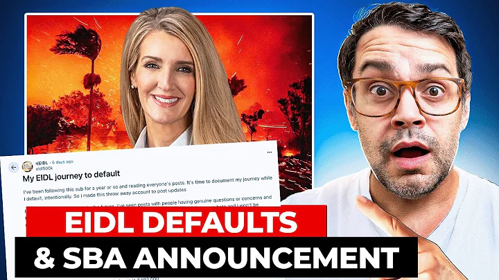 New SBA EIDL Default News & Announcement