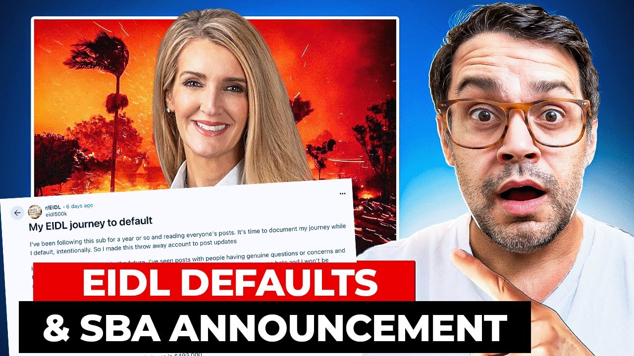 New SBA EIDL Default News & Announcement