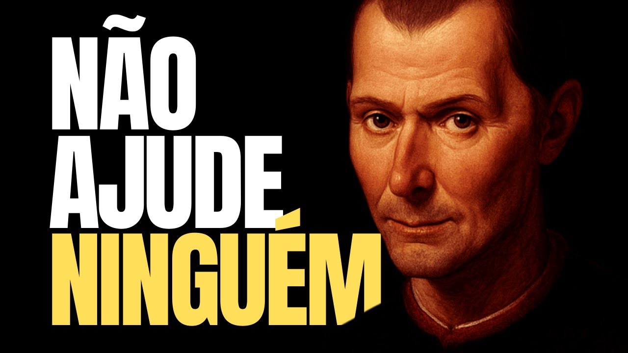 AJUDAR QUEM ESTÁ NO FUNDO DO POÇO É A PIOR ESCOLHA - Maquiavel