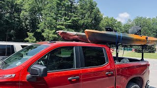 How To Load A Kayak On Truck Racks
