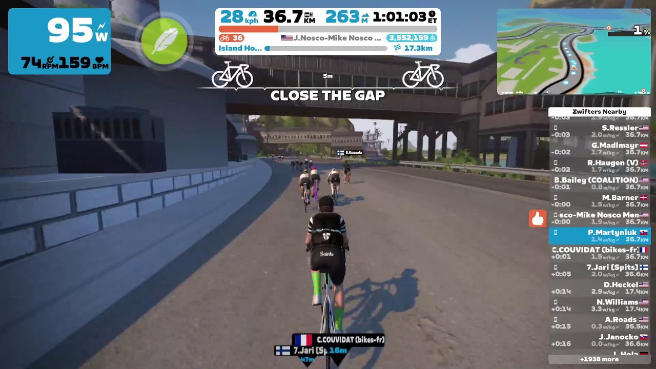 Zwift | Rapha Festive 500 Group Ride
