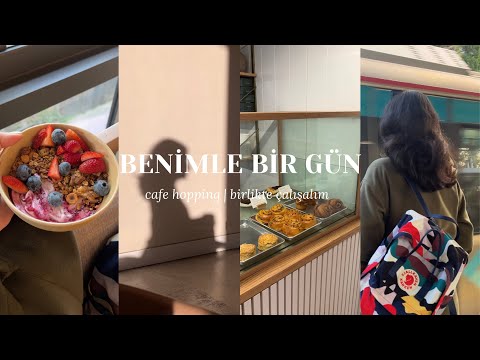 benimle bir gün ☕️ youtube’a dönüş, bomonti’de bir kafe, birlikte çalışalım, arı ile imtihanım