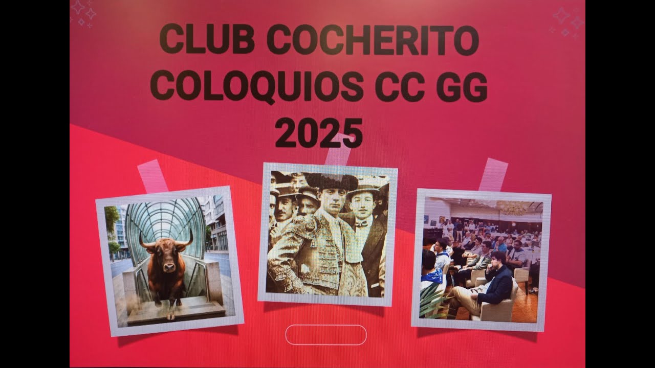 20 de agosto de 2025. 3º Coloquio del Club Cocherito de Bilbao
