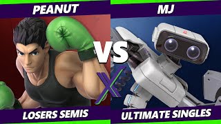 S@X 415 Losers Semis - Peanut (Little Mac) Vs. Mj (ROB) Smash Ultimate - SSBU