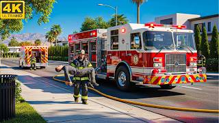 Real-Time Fire Rescue Mission | Quench all Fires (Ultra Realistic 4K) screenshot 4