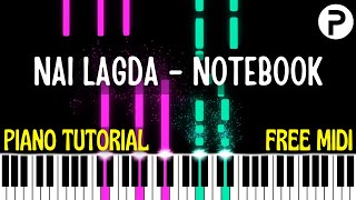 Nai Lagda Piano Instrumental | Tutorial | Vishal Mishra | Ringtone | Cover