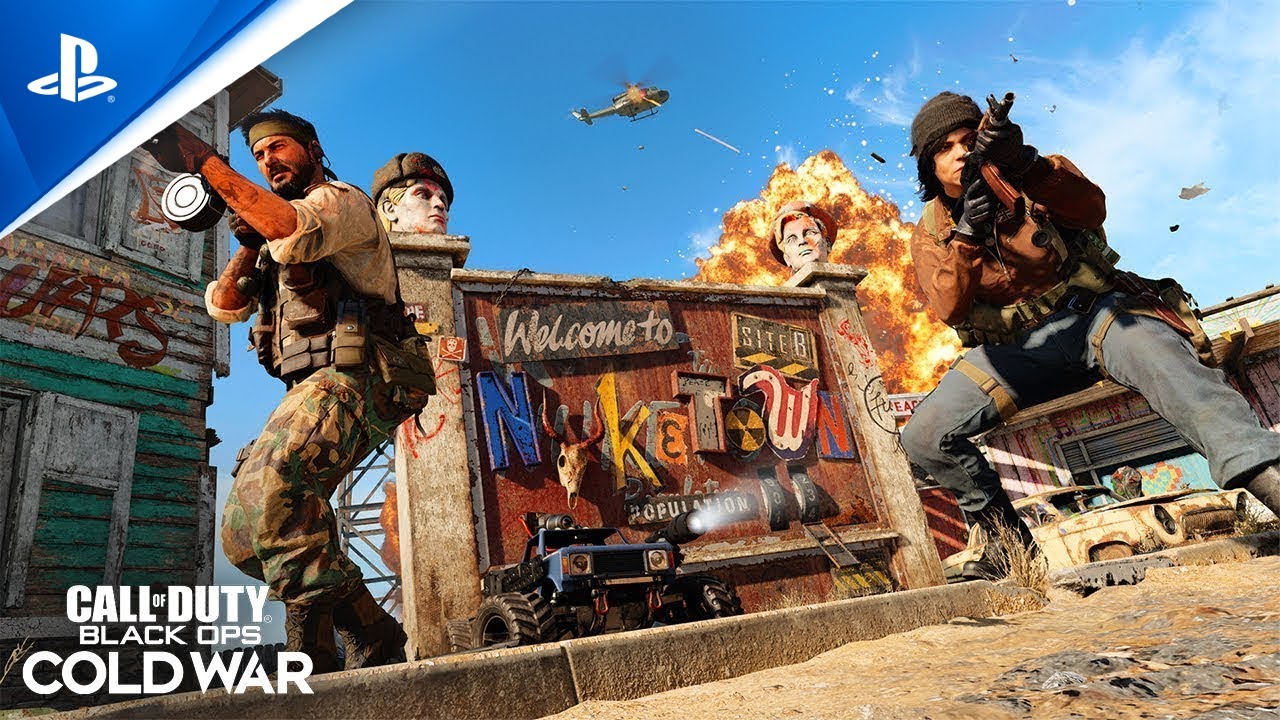 Nuketown ’84 : la carte emblématique revisitée pour Black Ops Cold War.