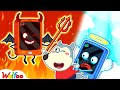 Wolfoo! Come Back With Angel Smartphone - Educational Videos for Kids | Wolfoo Family Kids Cartoon