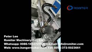 Semi Automatic Plastic Hanger Metal Hook Inserting Machine