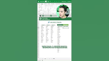 Detecta valores únicos en Excel | #shorts