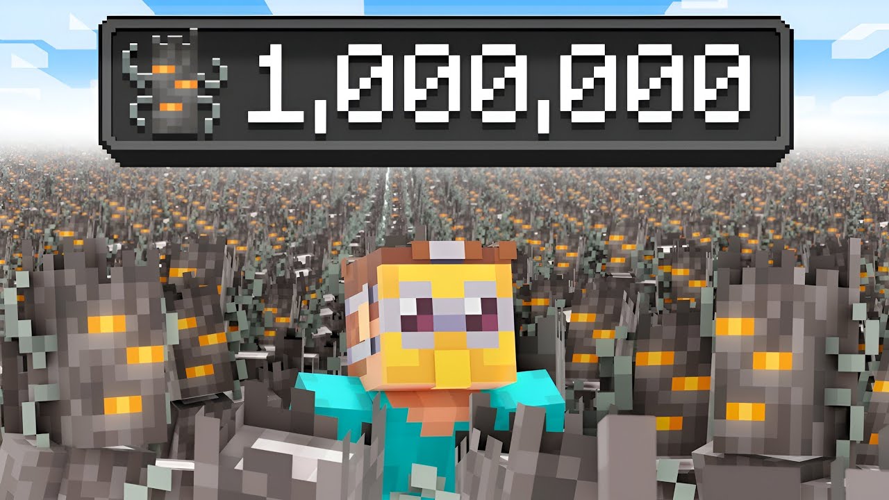 1 000 000 KRIKENLAR MINECRAFTDA G'OLIB BO'LISHDI UZBEK DUBLAJ #anilan