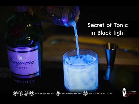 “ Secret of Tonic in Black light ” by Bartender Secret