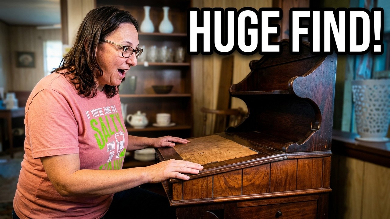 Estate Sale with the BEST Vintage & Antique Furniture | Reselling for ...