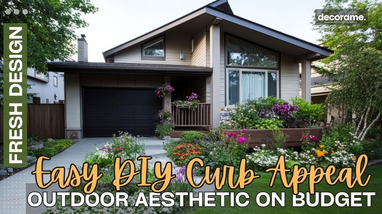 Easy DIY Curb Appeal Upgrades: Enhance Your Home's Outdoor Aesthetic on