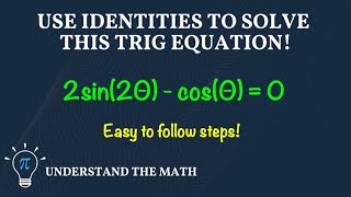 Solve Trigonometric Equations Using Identities | Example 2