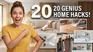 20 Genius Home Hacks That Actually Work | Easy Home Tips