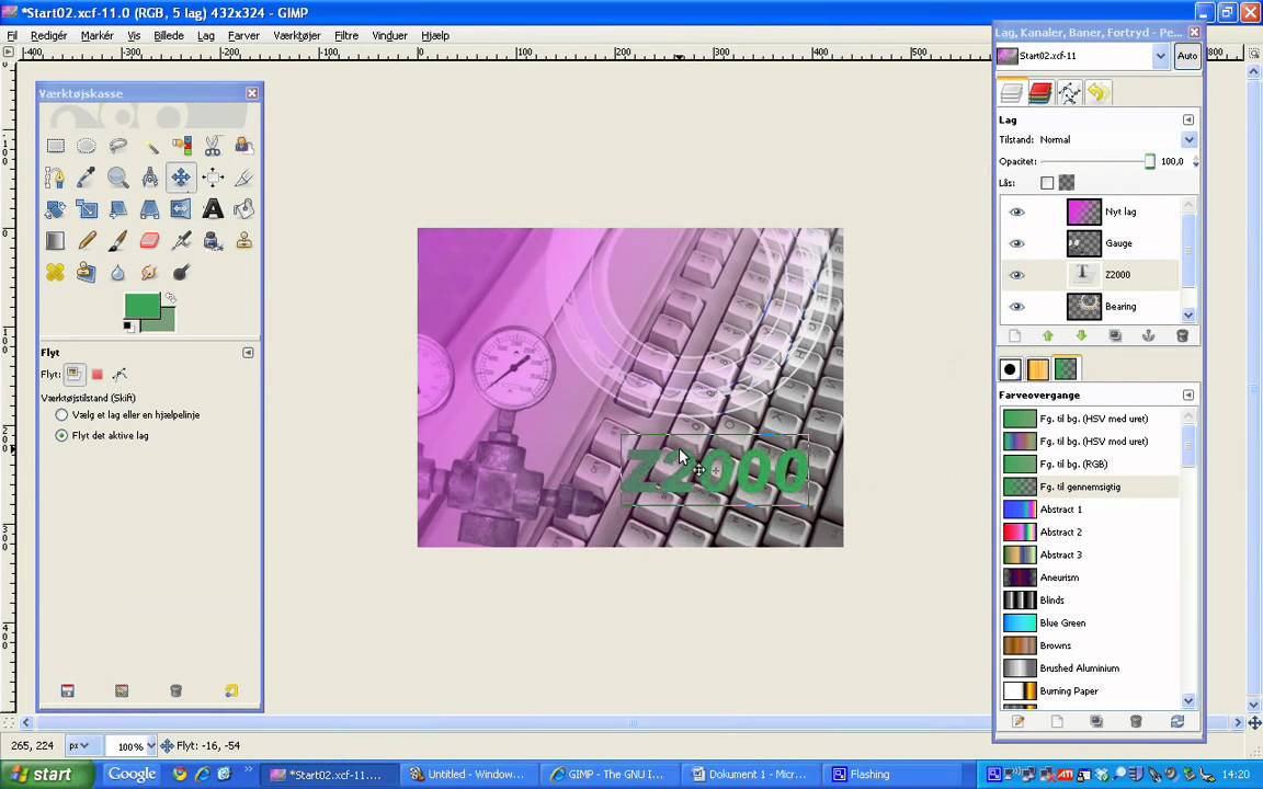 Gimp Øvelse Lag 2010 YouTube